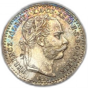 Maďarsko, 10 Kreuzer/Krajczar, 1870 KB