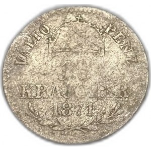 Maďarsko, 10 Kreuzer/Krajczar, 1871 GYF