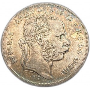 Hungary, 1 Forint, 1871 KB