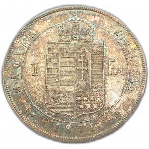 Węgry, 1 forint, 1871 KB