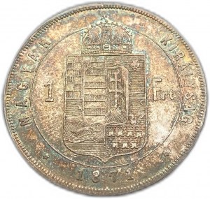 Hungary, 1 Forint, 1871 KB