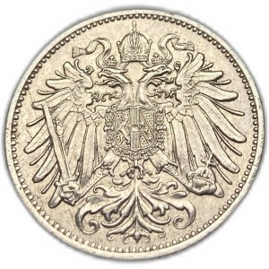 Hungary, 20 Filler, 1894