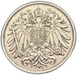 Hungary, 20 Filler, 1894