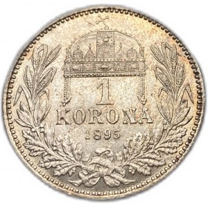 Hongrie, 1 Korona, 1895
