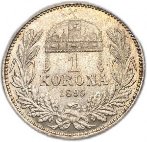 Hongrie, 1 Korona, 1895