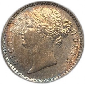 India, 1/4 Rupee, 1840