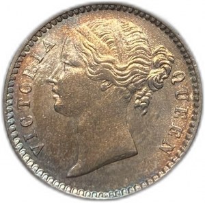 India, 1/4 rupie, 1840