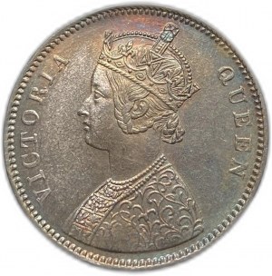 Indien, 1 Rupie, 1862