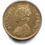 Indie, 2 Anny 1885 B, AUNC