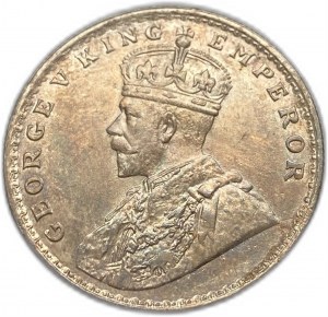 Indie, 1 rupie, 1920B