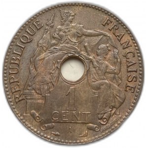 Indochine française, 1 cent, 1898 A