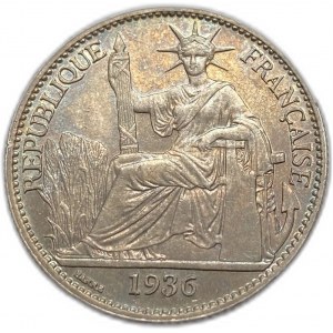 Francouzská Indočína, 50 centů, 1936 UNC