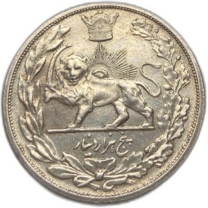 Irán, 5000 dinárov, 1927 (1306) L
