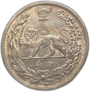 Iran, 200 Dinar, 1927 (1306) L