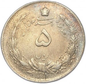 Irán, 5 rialov, 1932 (1311)