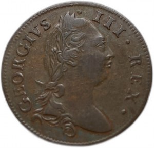 Ireland, 1/2 Penny, 1782