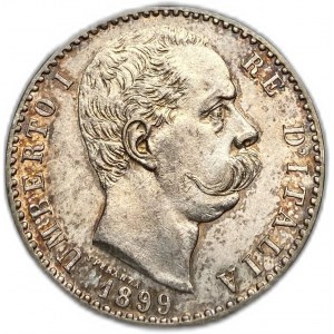 Italie, 2 Lire, 1899 R
