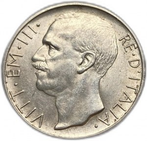 Italy, 10 Lire, 1927 R