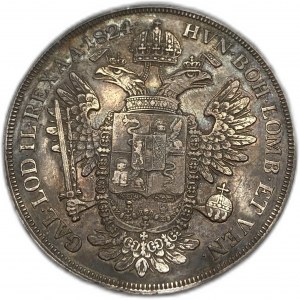 Italy Lombardi-Venetia, 1 Scudo, 1824 V