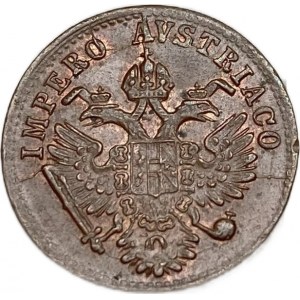 Italie Lombardi-Venetia, 1 Centesimo, 1852 V