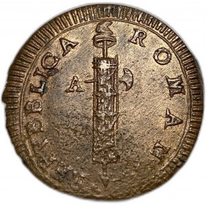 Italie République romaine, 2 Baiocchi, 1798-1799