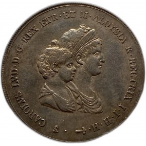 Itálie Toskánsko, 10 lir, 1807