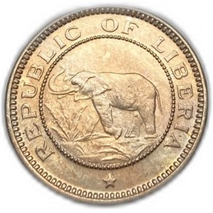 Liberia, 1/2 centa, 1941