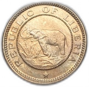 Libéria, 1/2 cent, 1941