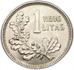 Lituania, 1 Litas, 1925