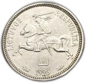 Lituanie, 1 Litas, 1925