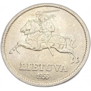 Lituania, 10 Litu, 1936