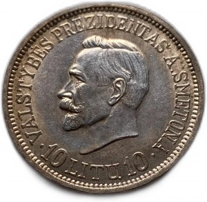 Lituania, 10 Litu, 1938