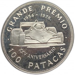 Macau, 100 Patacas 1978,Grand Prix