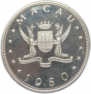 Macao, 100 Patacas 1980,Rok opice