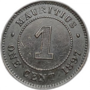 Mauritius, 1 centesimo, 1897