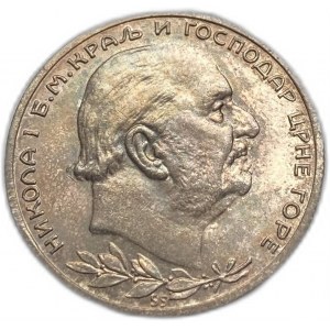 Montenegro, 1 Perper, 1914