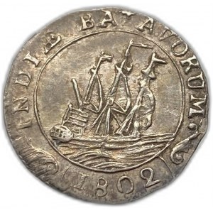 Netherlands East Indies, 1/16 Gulden, 1802