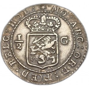 Nizozemská východní Indie, 1/2 guldenů, 1802