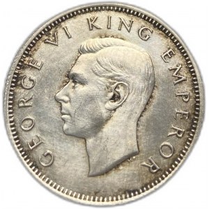 Nouvelle-Zélande, 1 Shilling 1942, Tonalité UNC
