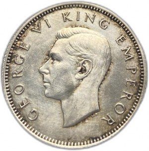 Nouvelle-Zélande, 1 Shilling 1942, Tonalité UNC