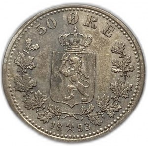 Norvège, 50 minerais, 1893