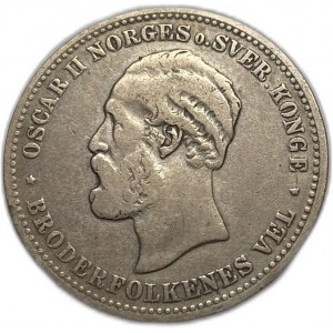 Norwegen, 2 Kronen, 1894