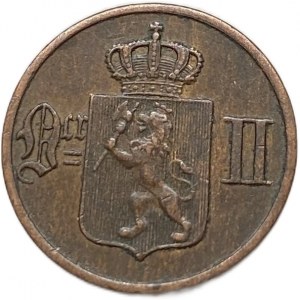 Norwegia, 1 ruda, 1899 r.