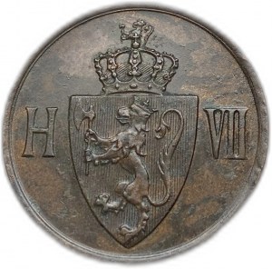 Norwegia, 5 rud, 1907 r.