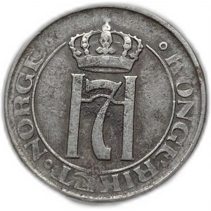 Norway, 2 Ore, 1918