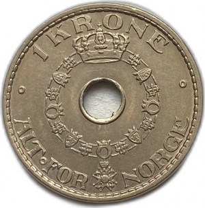 Norvegia, 1 corona, 1926