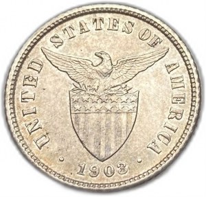 Filippine, 10 Centavos, 1903