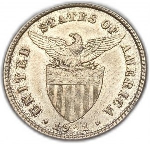 Filipíny, 20 centavos, 1921