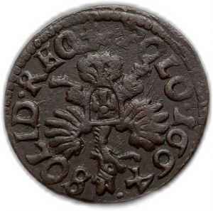 Polska, Solidus (Szeląg), 1664 r.