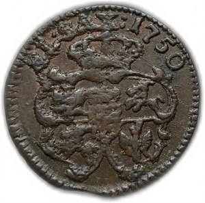 Polska, Solidus (Szeląg), 1750 r.